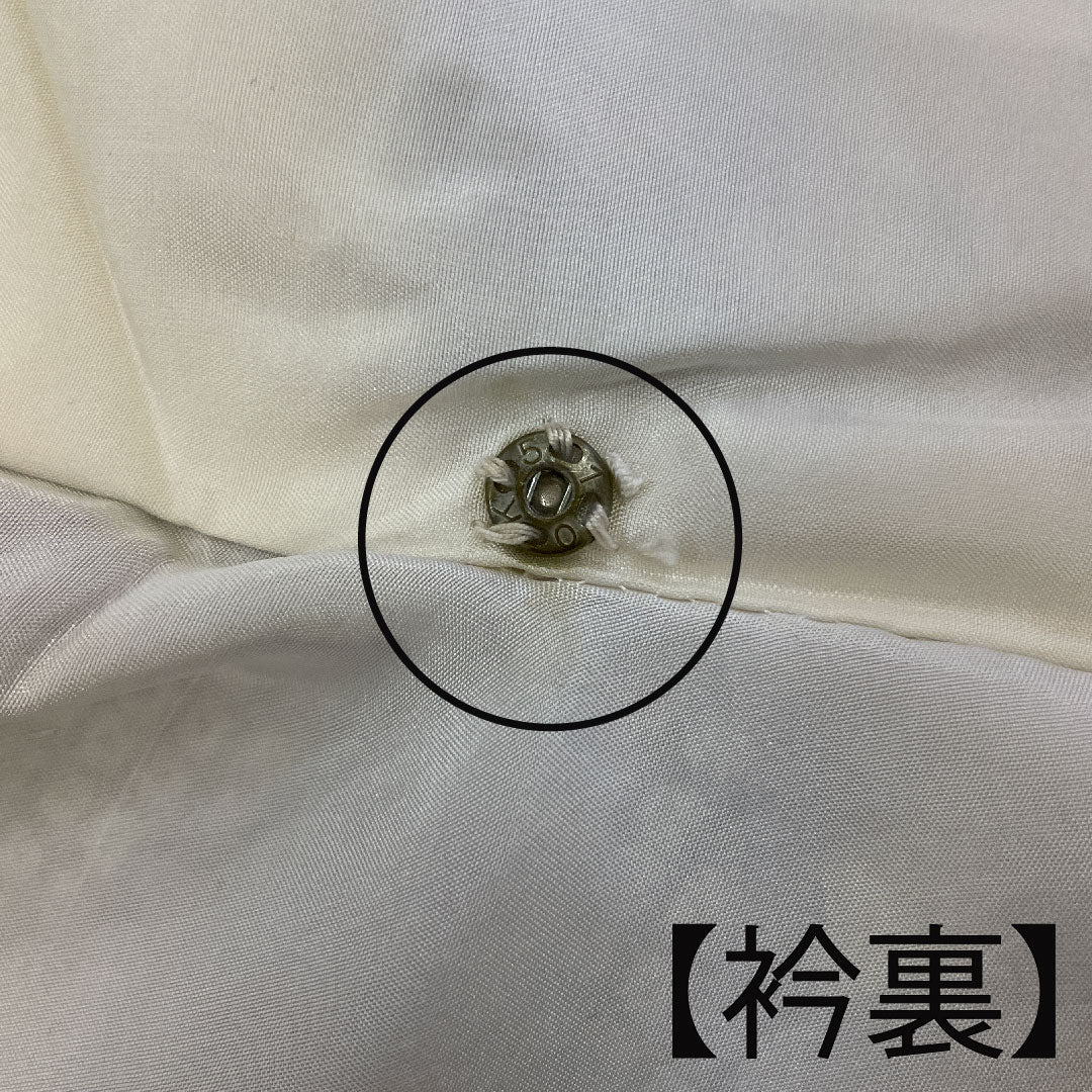 Komon, Length 158cm, Sleeve length 62cm, Awase, All tie-dye, Leaf pattern, Pure silk, A rank, Purple, 1115001883320