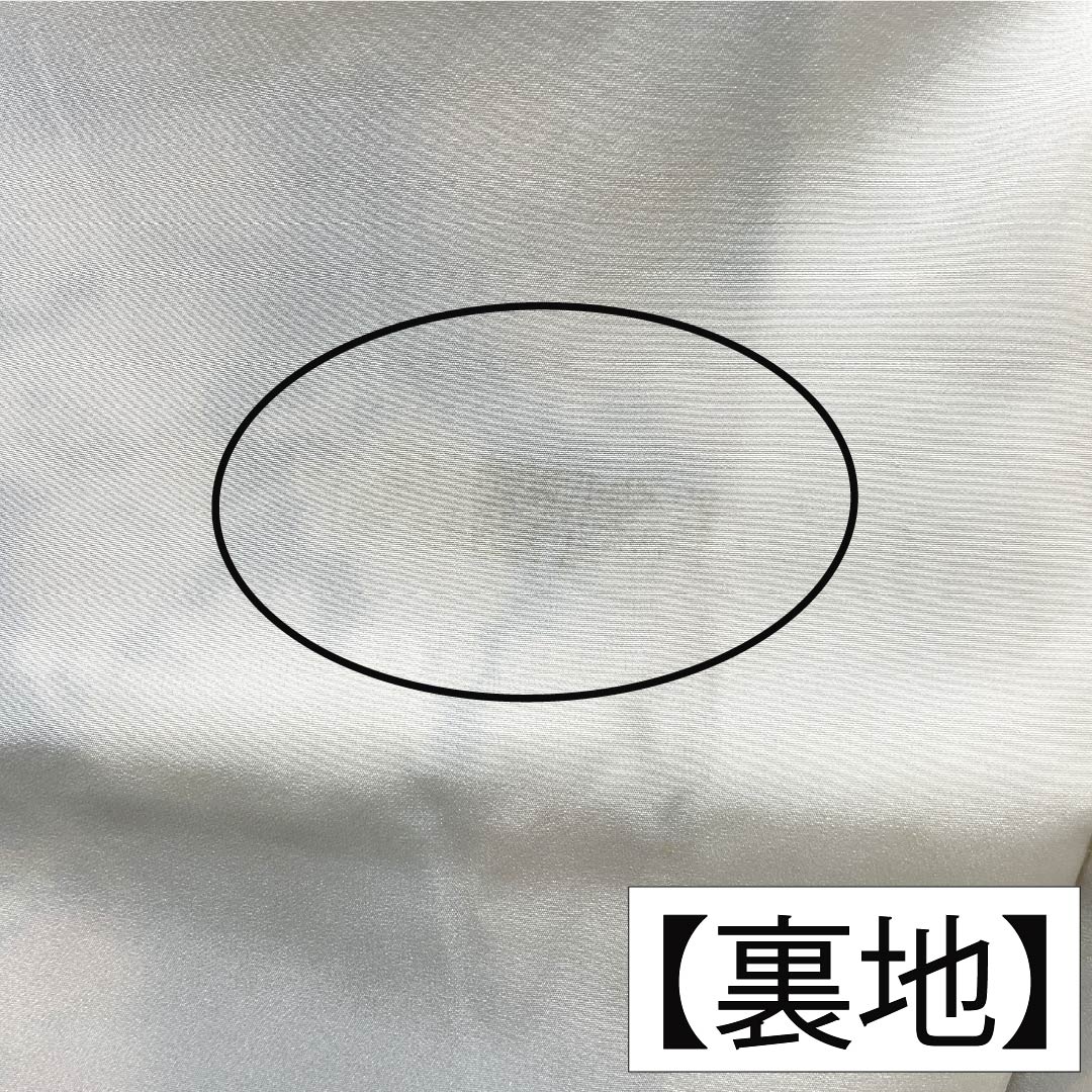 小紋 正絹 Aランク 身丈154cm 裄丈60cm 袷 紺色（こんいろ） 花丸紋 紺系 1115007693218