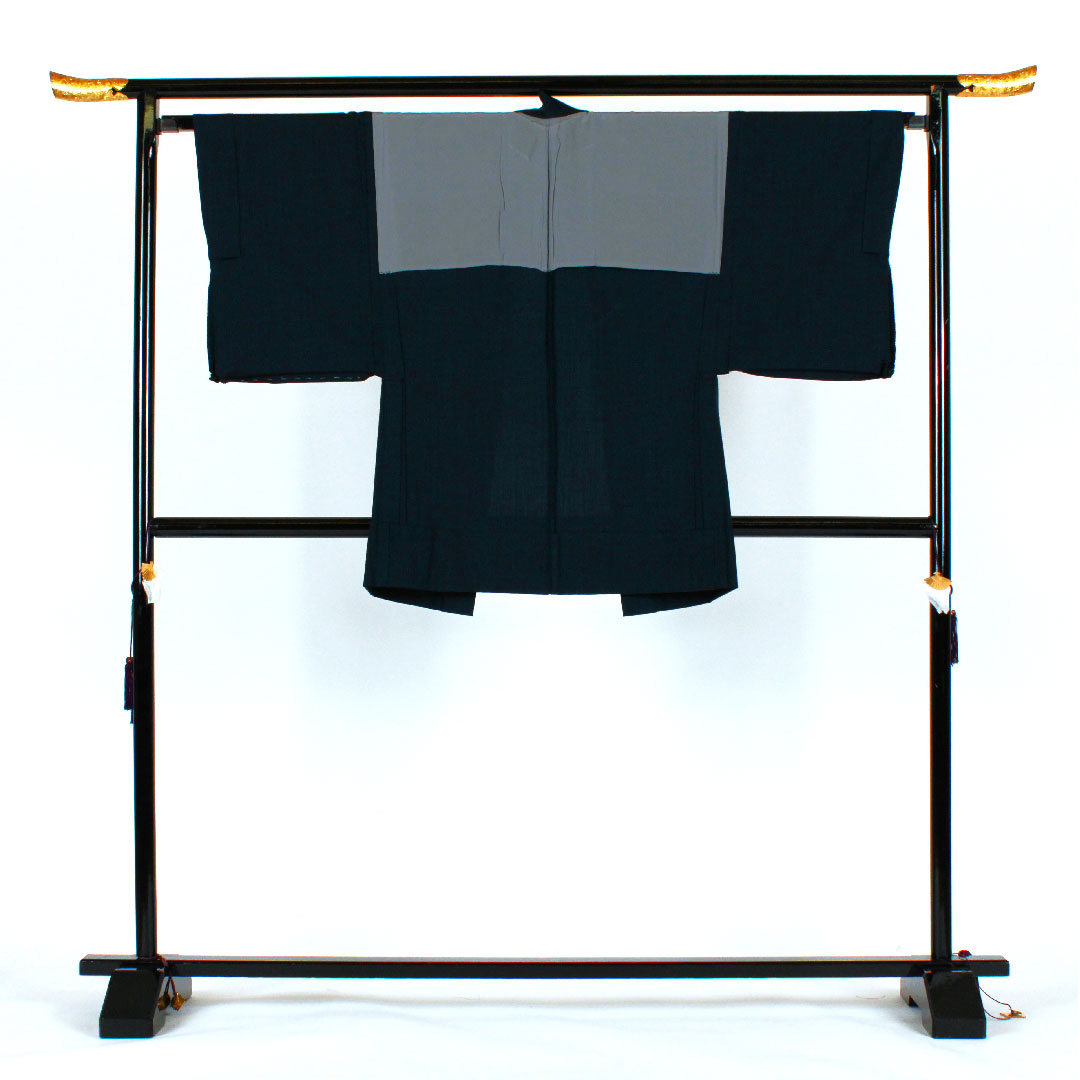 Men's Length 90cm Sleeve length 67.5cm Wool Haori Wool S rank Aizome Navy blue 1119000262218