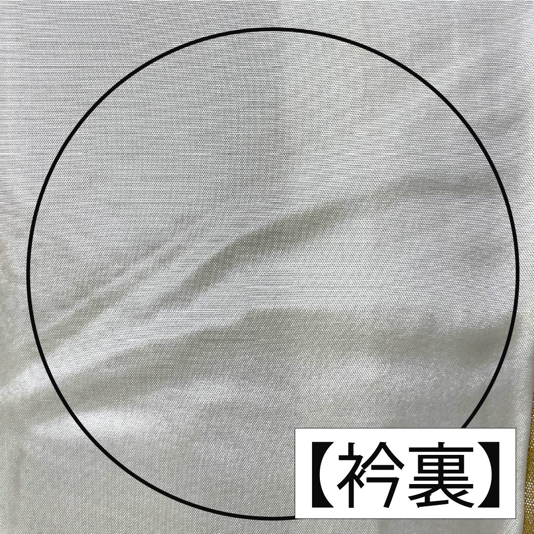 Pure silk tsumugi (pongee) kimono, Grade A, length 158cm, sleeve length 63cm, Kare-no-iro (dry field color), stripes, cloud patterns, classic pattern, single layer, beige, product number 1116004273325