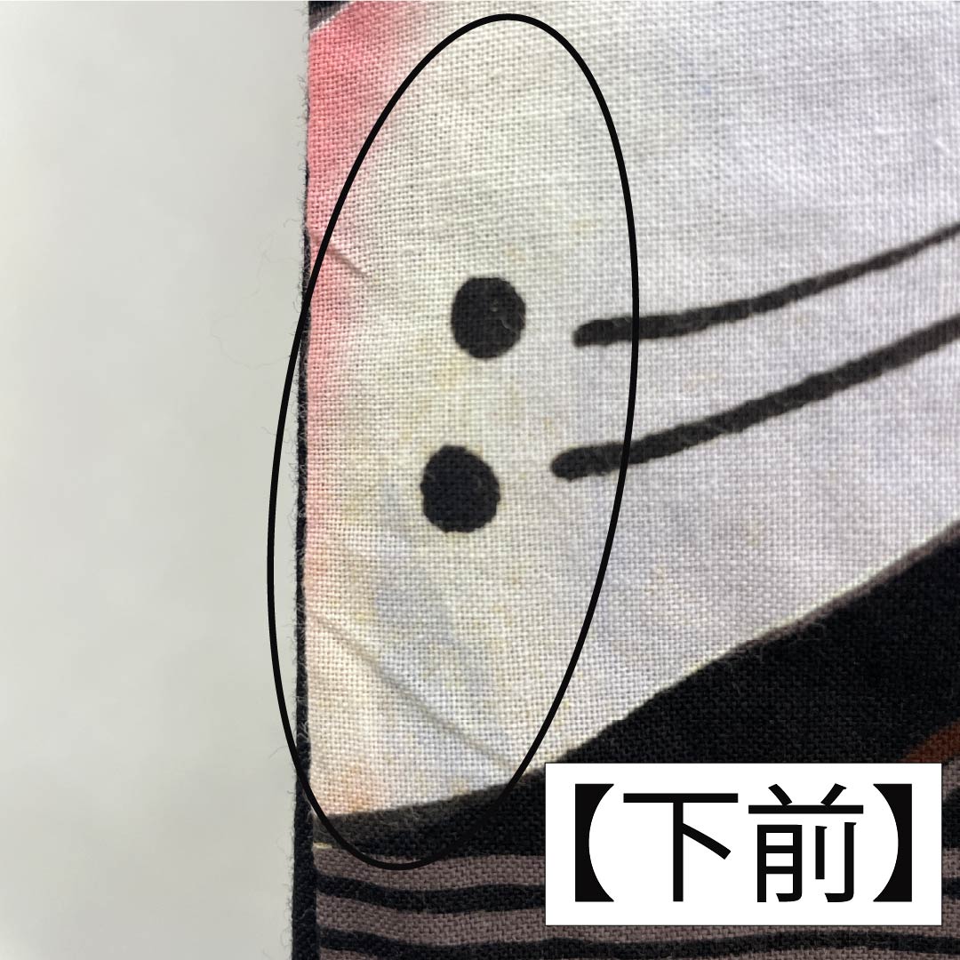 Cotton Yukata, Length 158cm, Sleeve Length 67cm, Rank B, Single Layer, Monotone, Grape Gray, Butterfly Design, 1118005824327