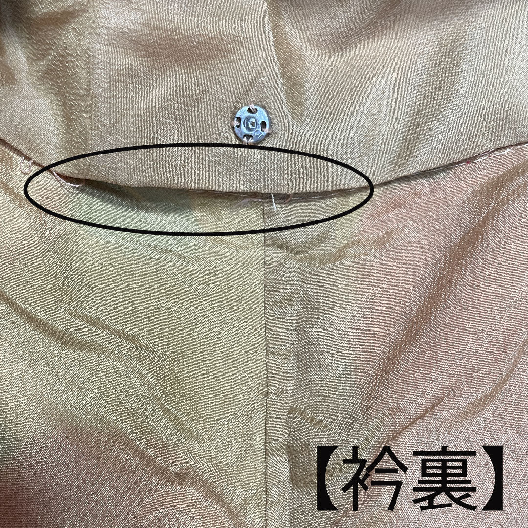 振袖 身丈166cm 裄丈67cm 袷  洗える着物 椿  ポリ Sランク グラデ 1113001122599
