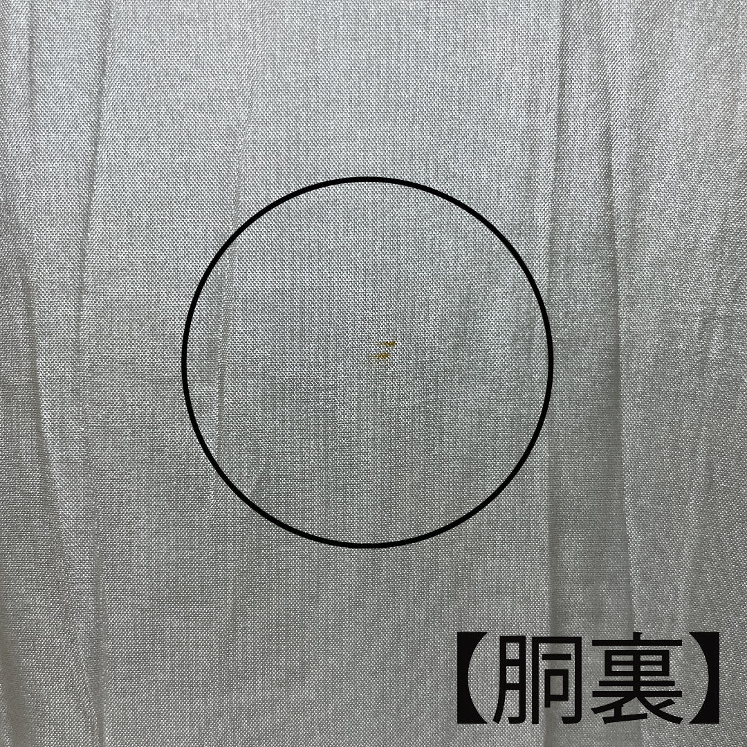 小紋 身丈158.5cm 裄丈64cm 袷  苦色 草花模様  正絹 Aランク 茶系 1115002723314