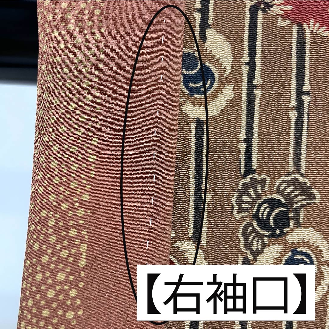 訪問着 正絹 Aランク 袷 身丈166.5cm 裄丈65cm 京紅型 古典柄 作家物 グラデーション系 1112006843599