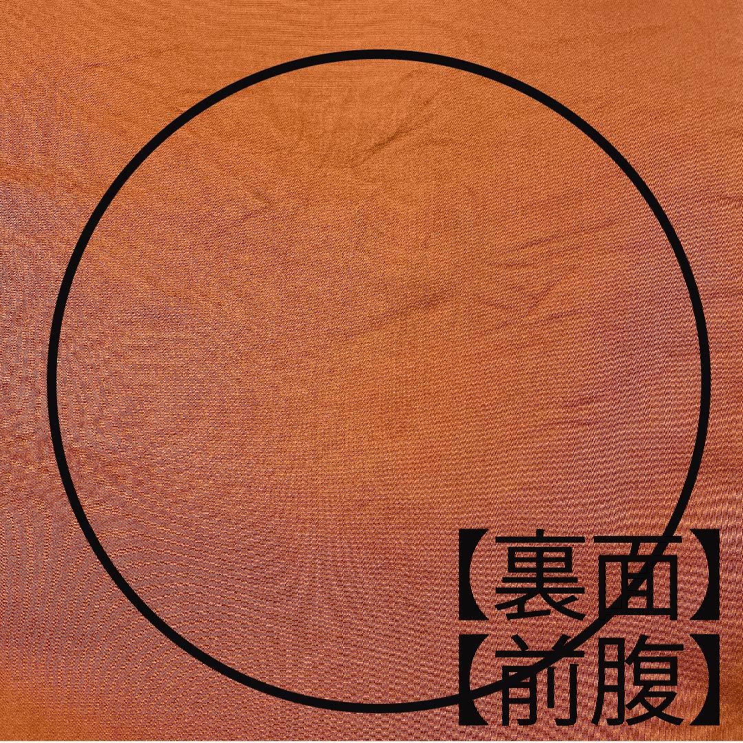 袋帯 弁柄色（べんがらいろ） 白綾苑大庭 藤 七宝 小菊 帯丈430cm 正絹 Sランク 六通 セミフォーマル グラデーション系 1123008662399