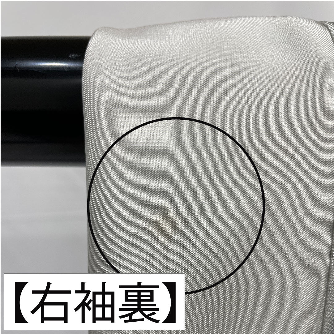 Homongi, pure silk, lined, length 158cm, sleeve length 62.5cm, Kyoto Yuzen, floral pattern, A rank, black, 1112005613310