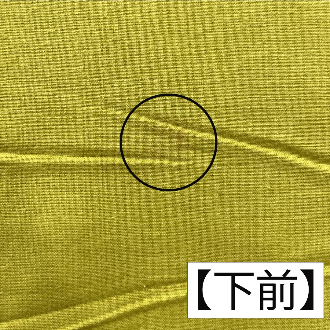 Cotton Yukata, Length 153cm, Sleeve Length 62.5cm, Rank A, Single-Layer, Light Yellow (Asakikiiro), Penguin Design, Product Number 1118005783223