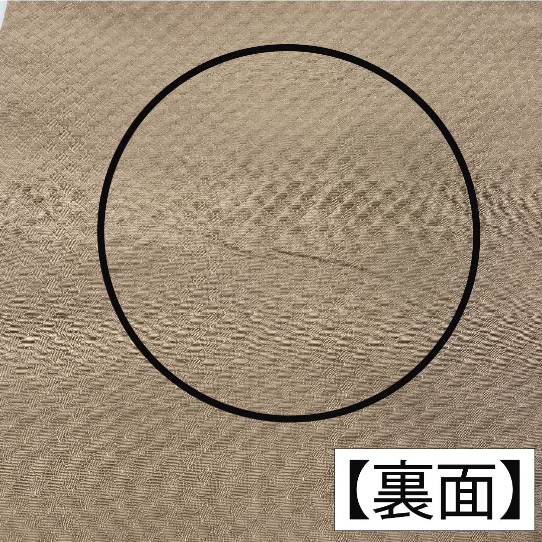 （京袋帯）名古屋帯 ポリエステル Sランク 京袋帯 染め帯 桜  帯丈396cm 全通 カジュアル 黒系 1124010932410 開き仕立て
