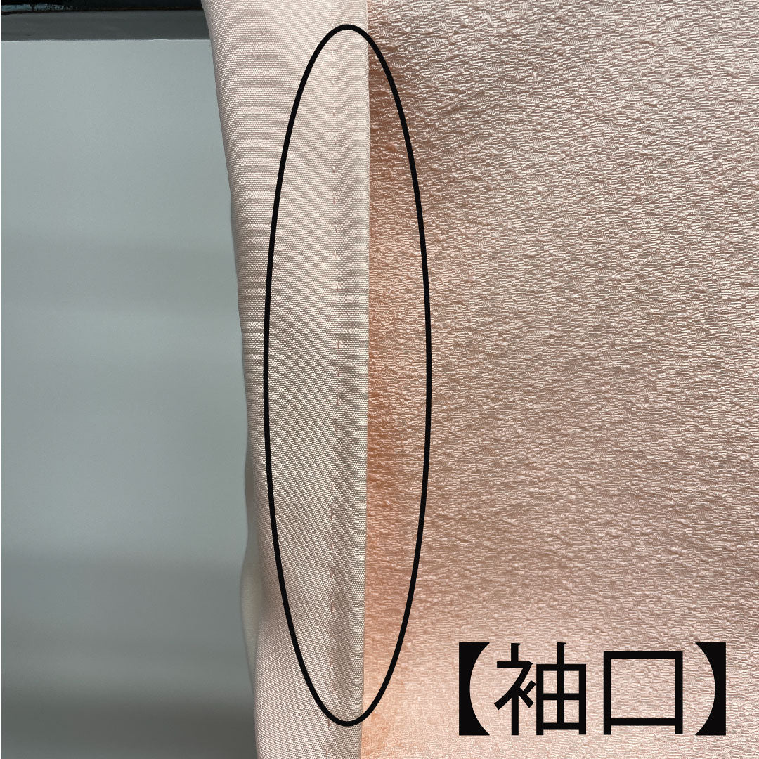 訪問着 袷 身丈156.5cm 裄丈64cm 乙女色 辻ヶ花 正絹 Aランク ピンク系 1112002433313