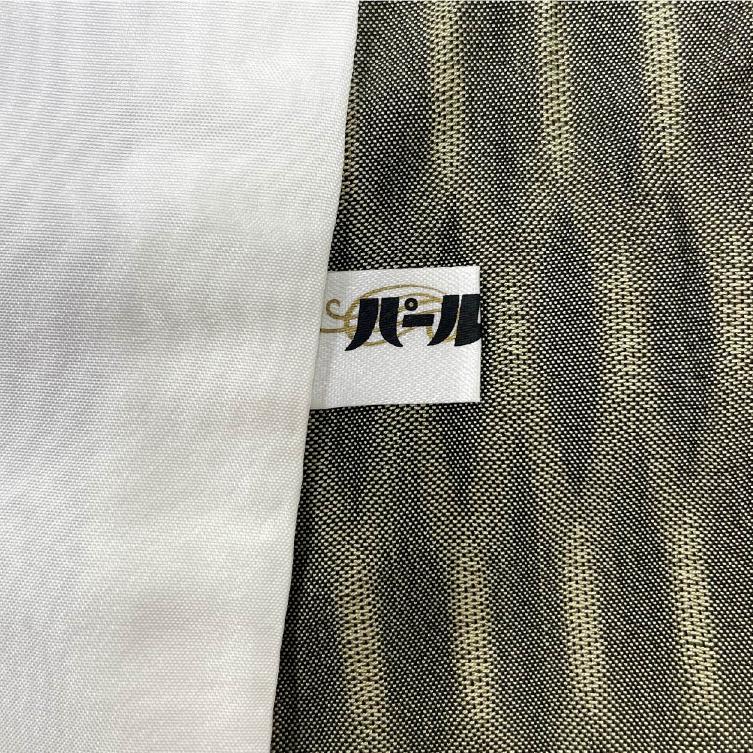 Summer pure silk tsumugi Length 172cm Sleeve length 67cm Dark gray Seki silk fabric Satsuma openwork Honba striped Oshima gauze A rank Green 1132001983619