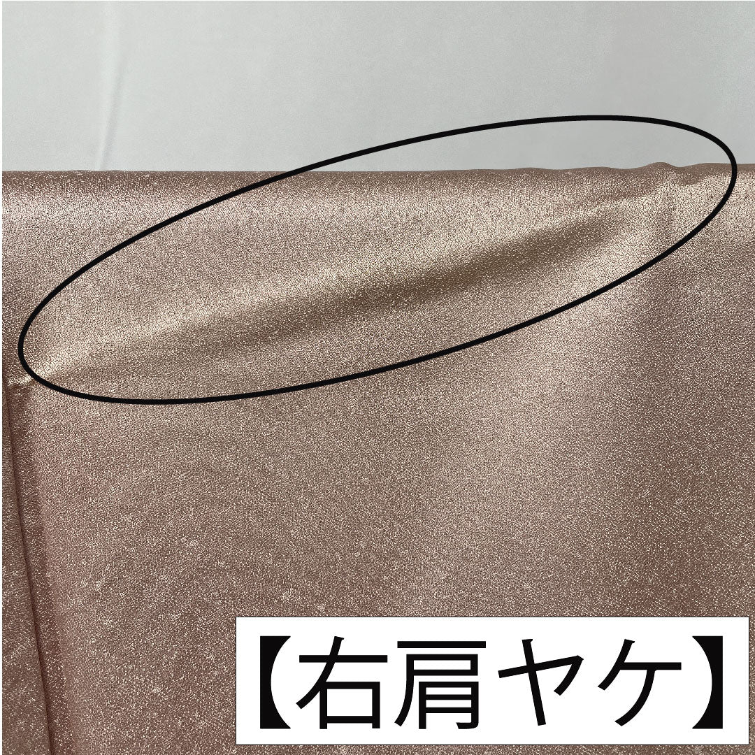 訪問着 正絹 袷 身丈160.5cm 裄丈63cm 白梅色（しらうめいろ） 京友禅 茶屋辻模様 Bランク ピンク系 1112005894413