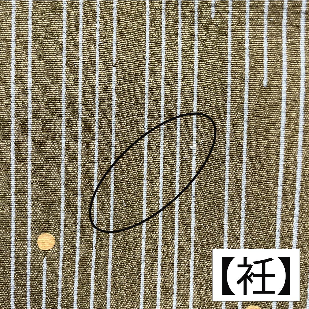 Homongi (visiting kimono) made of pure silk, rank B, lined, length 158.5cm, sleeve length 66cm, mulberry dyed, with one crest, three pine trees, and a noshi (gift wrapping) design, plum and chrysanthemum motifs, brown, product number 1112007324314