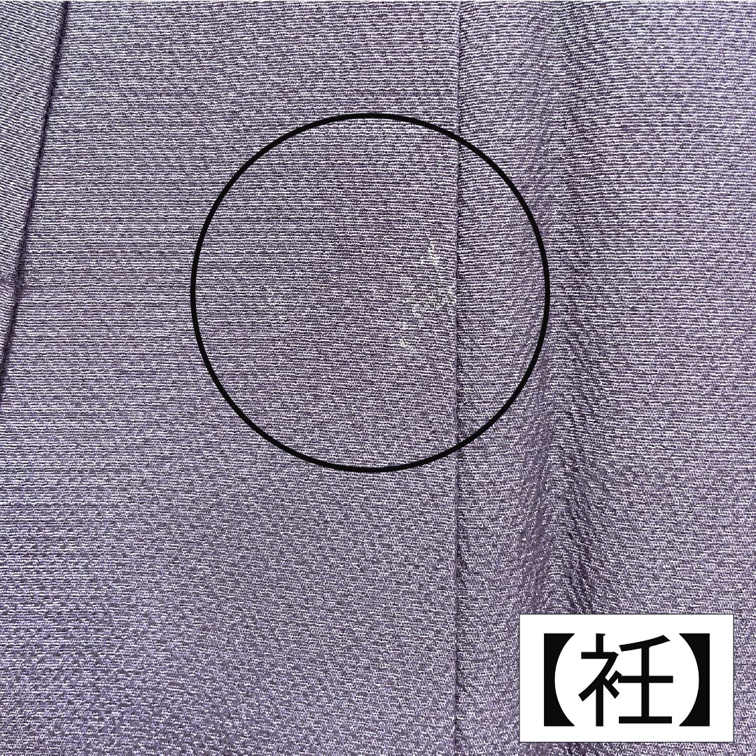 Visiting Kimono (Formal Kimono) - Pure Silk, Grade A, Lined, Length 157.5cm, Sleeve Length 64.5cm, Purple-Eyed, Suzhou Embroidery, Flower Circles, Auspicious Motif, Tsukesage, Purple, Product Number: 1112007233320
