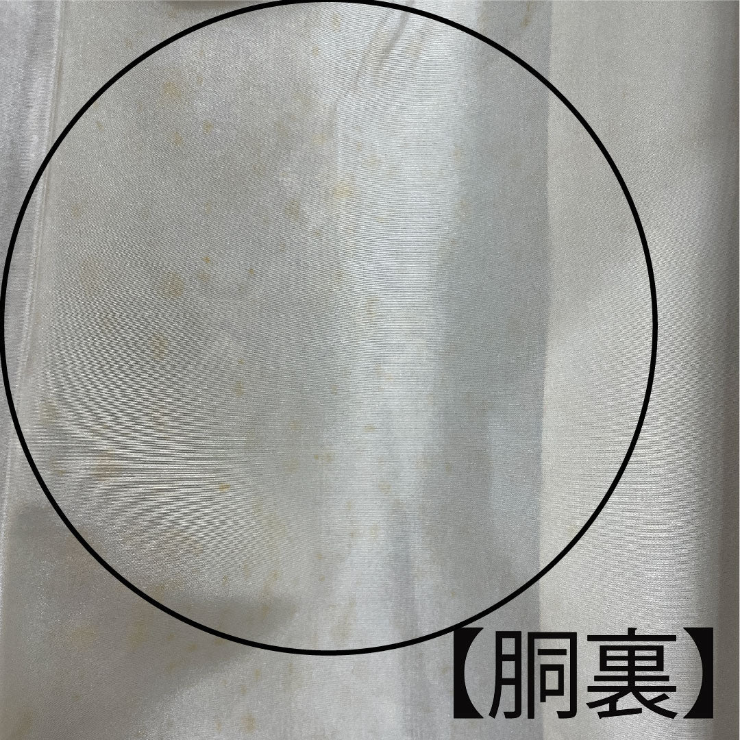 村山大島 身丈155.5cm 裄丈63.5cm 幾何学模様 正絹 Aランク 袷 黒系 1116001963310