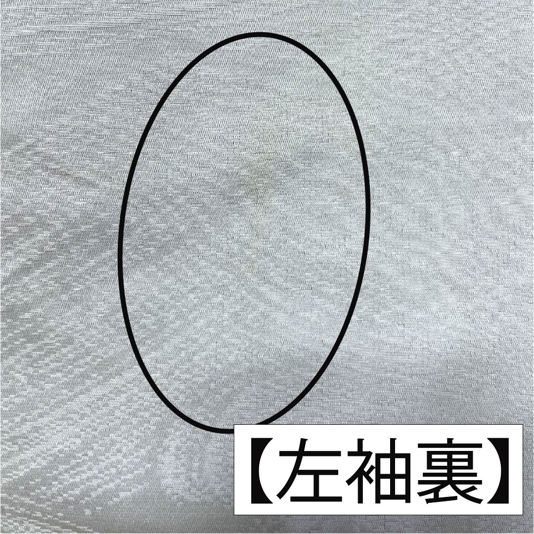 男物 ウール Bランク 身丈99cm 裄丈67cm 熨斗目花色（のしめはないろ） ウール 青系 1119001434117