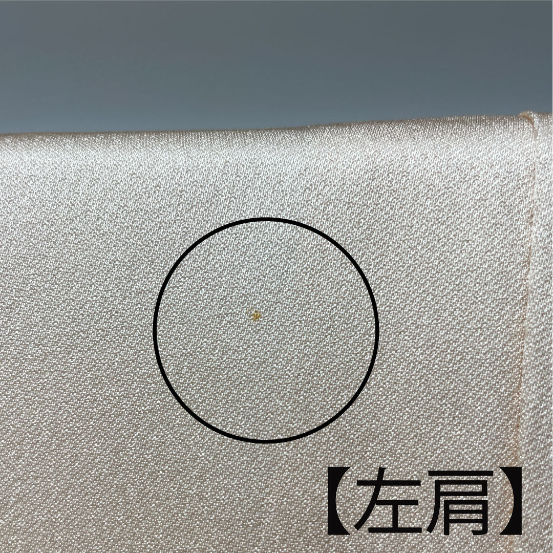 色留袖 身丈161.5cm 裄丈65.5cm 袷 和田光正 金彩友禅 薄肉色 時代風景模様 正絹 Sランク 一つ紋 クリーム系 1111000662415