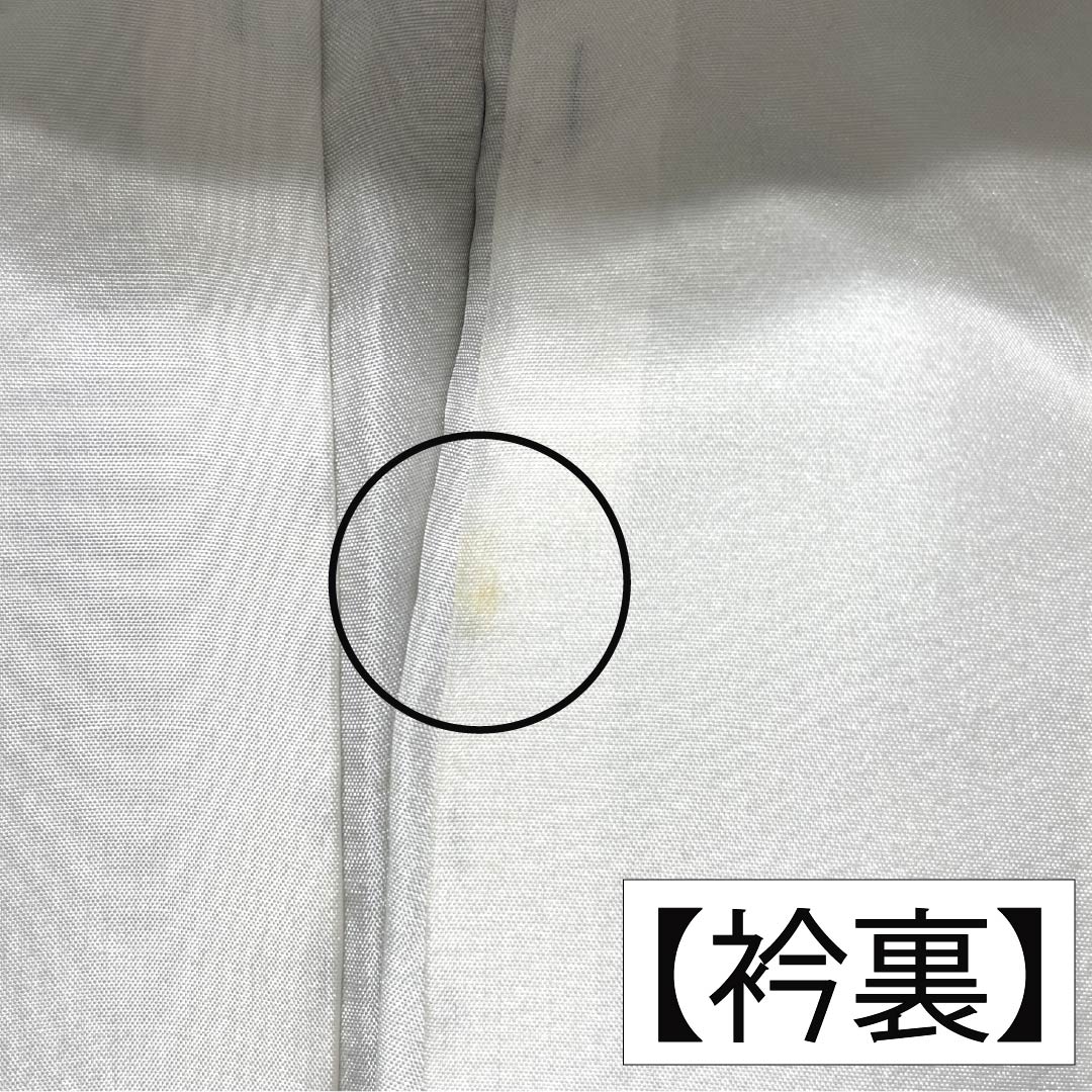 小紋 正絹 Sランク 身丈159cm 裄丈63cm 袷 型染 鮫小紋 江戸小紋 黒系 1115007772310