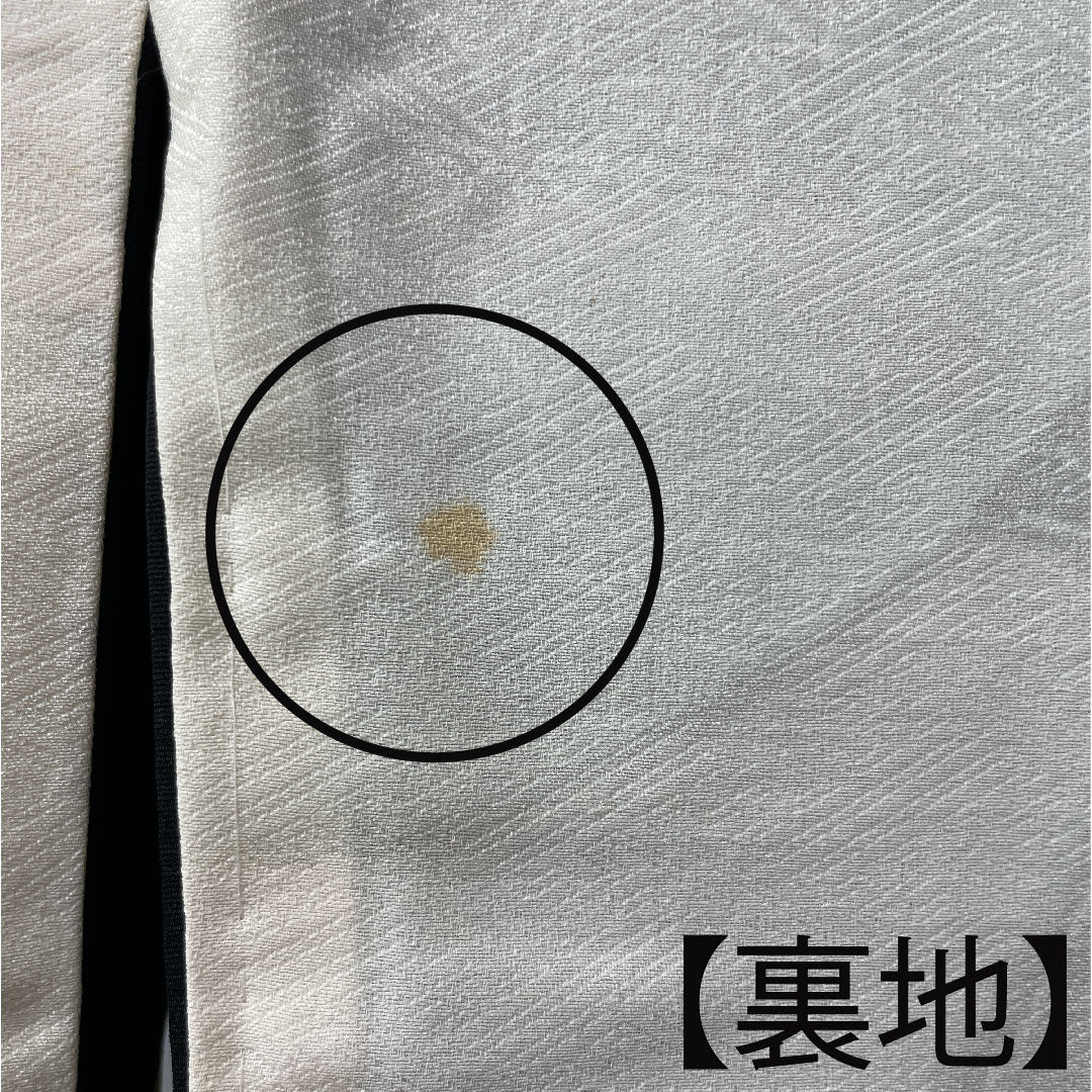 Haori, pure silk, length 78cm, sleeve length 64cm, black haori, Kyo-Yuzen, plum, autumn leaves, A rank, lined, black, 1117000793910