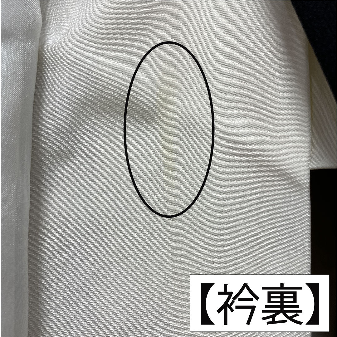 黒留袖 正絹 身丈155cm 裄丈63.5cm 袷 作家物 京友禅 花車 五つ紋 蔦 Bランク 黒系 1111001454310