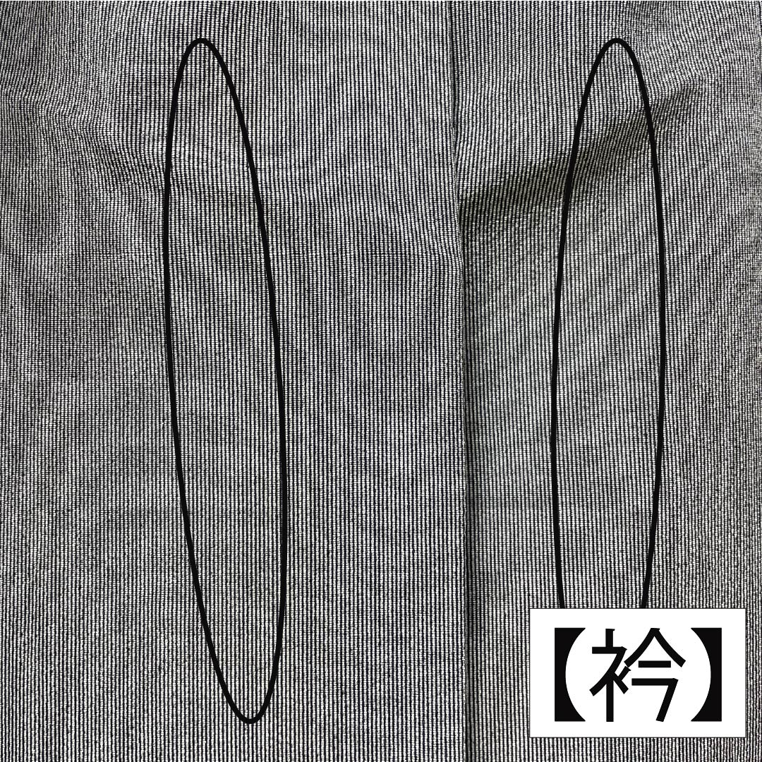 小紋 正絹 身丈153.5cm 裄丈65cm 袷 燻銀色（いぶしぎんいろ） 江戸小紋 極鮫小紋 万筋 きららガード Aランク グレー系 1115005123222
