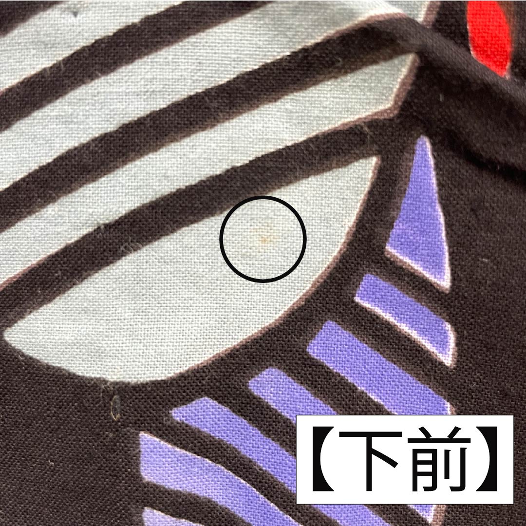 Cotton Yukata, Length 158cm, Sleeve Length 67cm, Rank B, Single Layer, Monotone, Grape Gray, Butterfly Design, 1118005824327
