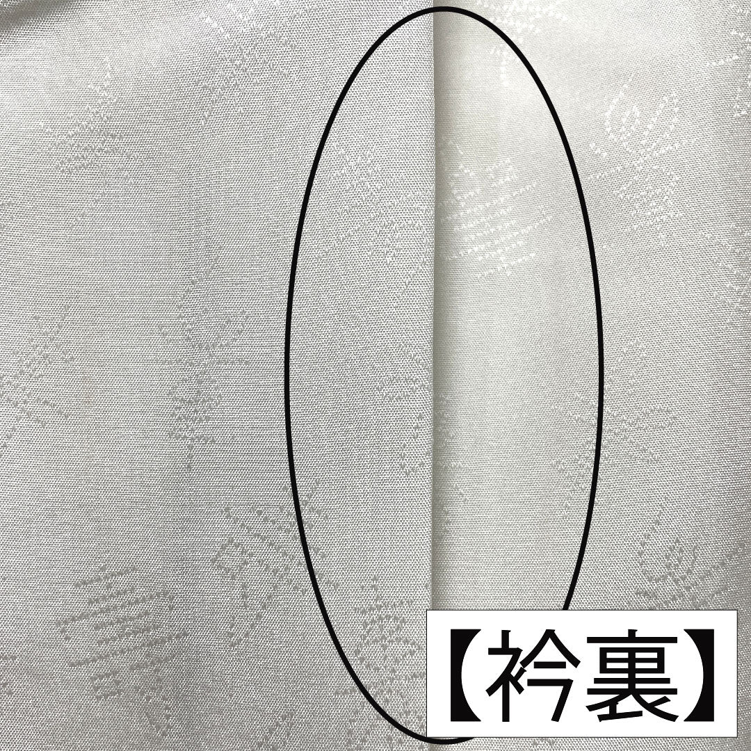 黒留袖 正絹 身丈162cm 裄丈64cm 袷 引箔刺繍 鶴 五つ紋 丸に三つ柏 Bランク 黒系 1111001444410