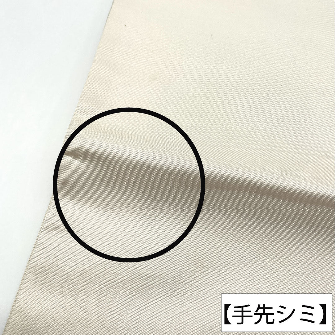袋帯 正絹 Aランク 西陣織 扇面 花模様 留袖用  帯丈430cm 六通 フォーマル 金系 1123016493321