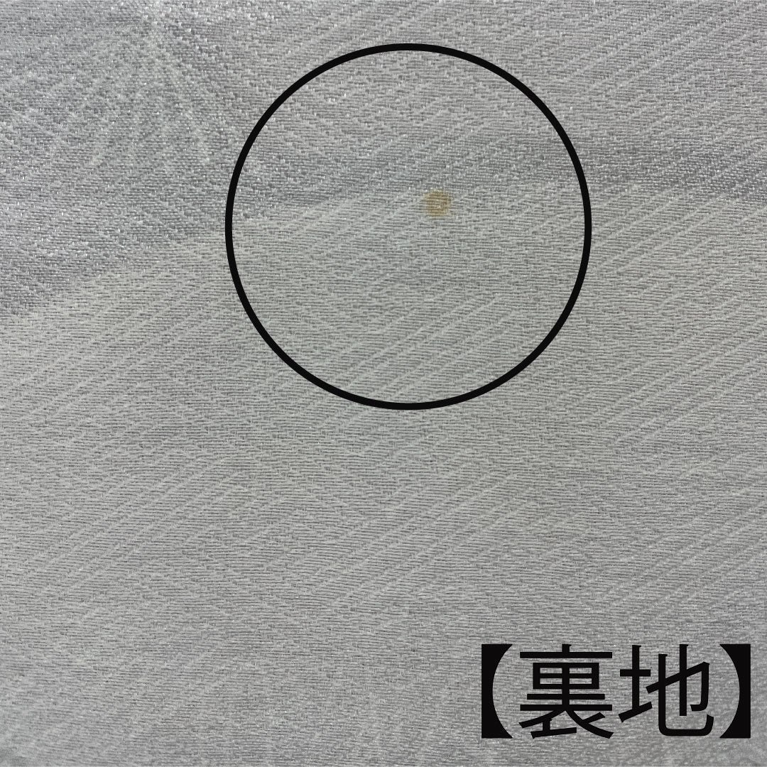 Haori, pure silk, length 78cm, sleeve length 64cm, black haori, Kyo-Yuzen, plum, autumn leaves, A rank, lined, black, 1117000793910