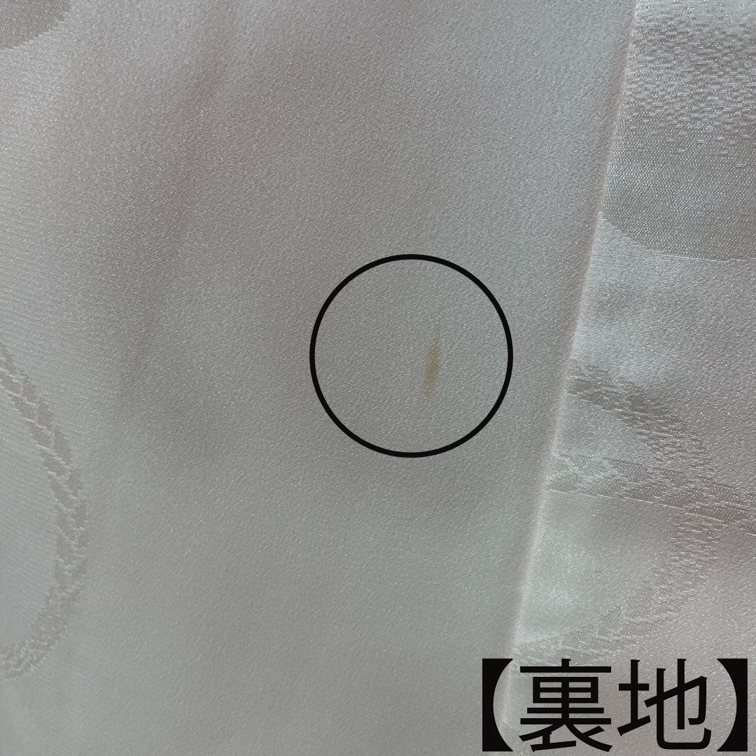 Nagajuban polyester, length 134.5cm, sleeve-to-sleeve 66cm, unlined, for furisode, gradated dye, Rank B, pink tones, 1129000644413