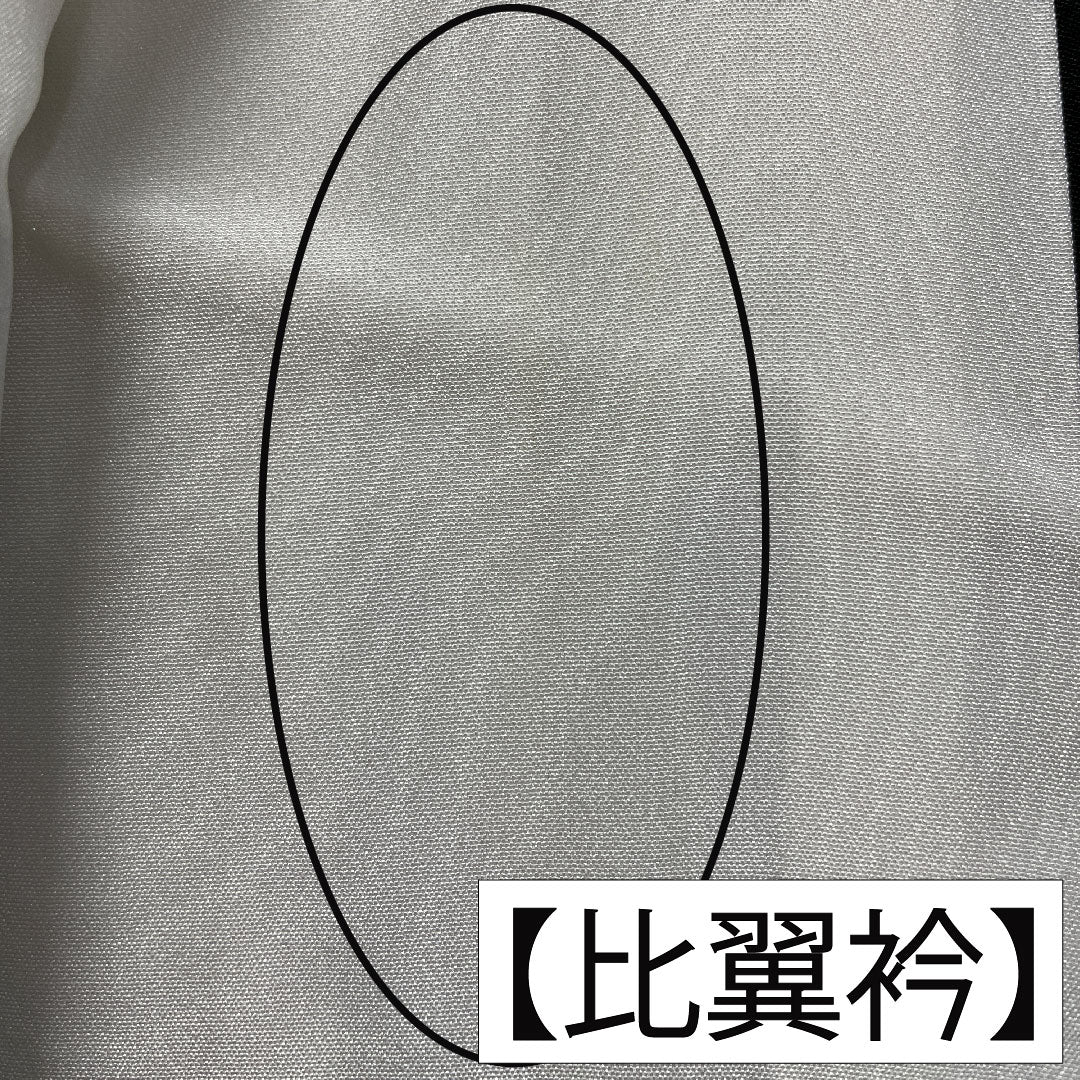 Black formal kimono, pure silk, length 156cm, sleeve length 65cm, lined, Kyoto Yuzen, crane, auspicious motif, five crests, ivy, A rank, black, 1111001753310