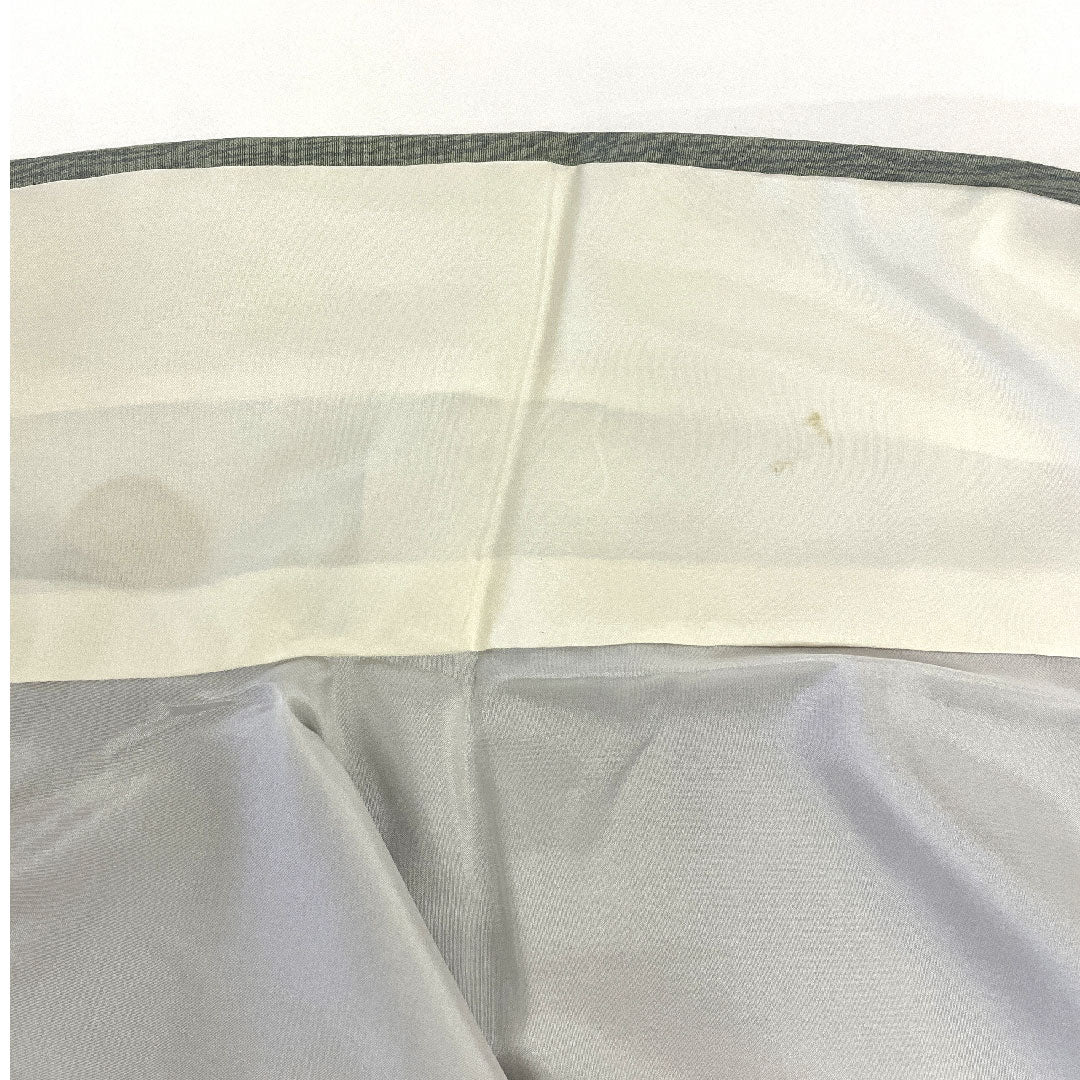 Komon, Length 160cm, Sleeve length 63cm, Awase, Geometric pattern, Pure silk, A rank, Green, 1115000233319