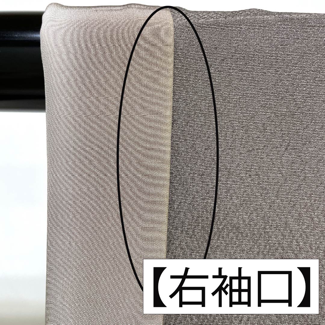 訪問着 正絹 Aランク 袷 身丈152cm 裄丈63.5cm 消炭色（けしずみいろ） 京友禅 一つ紋 陰上り藤 流水 鶴 グレー系 1112007203222
