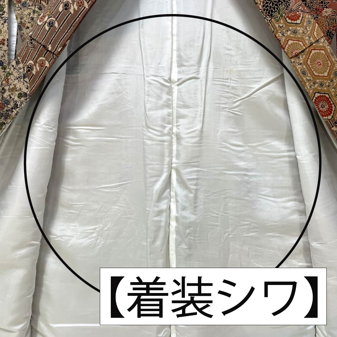 訪問着 正絹 Aランク 袷 身丈166.5cm 裄丈65cm 京紅型 古典柄 作家物 グラデーション系 1112006843599