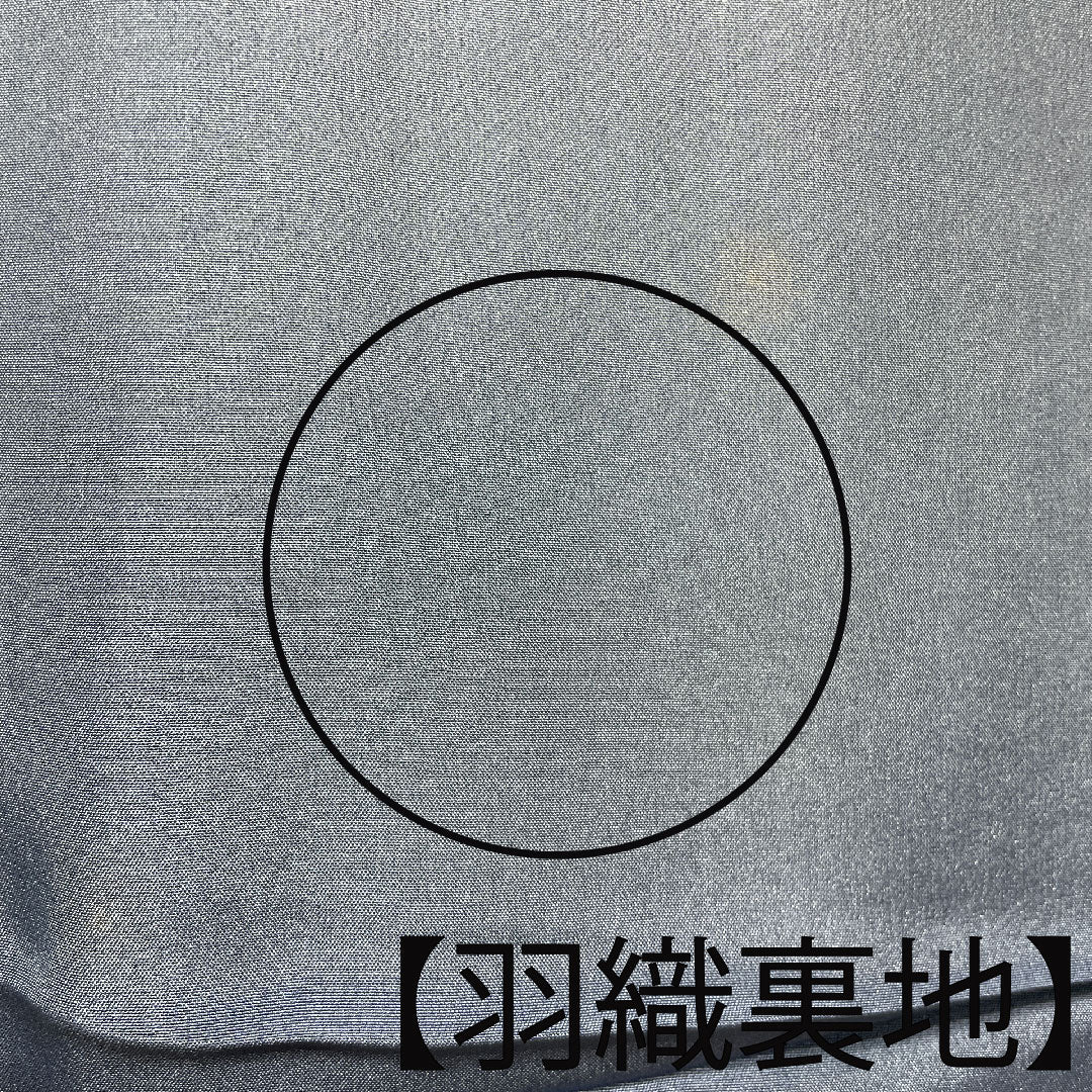 Men's pure silk, length 136.5cm, sleeve length 67cm, Oshima Tsumugi, tortoiseshell pattern, basting thread included, ensemble, S rank, lined, navy blue, 1119000712318