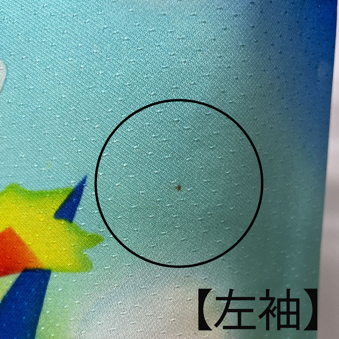 振袖 身丈176.5cm 裄丈64cm 袷  瑠璃色 花鳥模様  正絹 Bランク 紺系 1113001484818