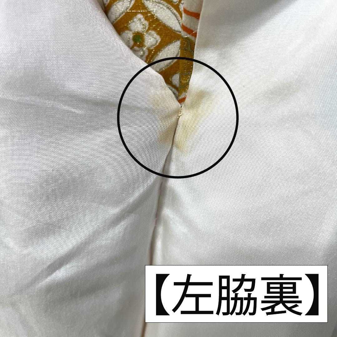 訪問着 正絹 Aランク 袷 身丈164cm 裄丈62cm 赤橙色（あかだいだいいろ） 京友禅 吉祥文様 菊 青海波 橙系 1112006593426