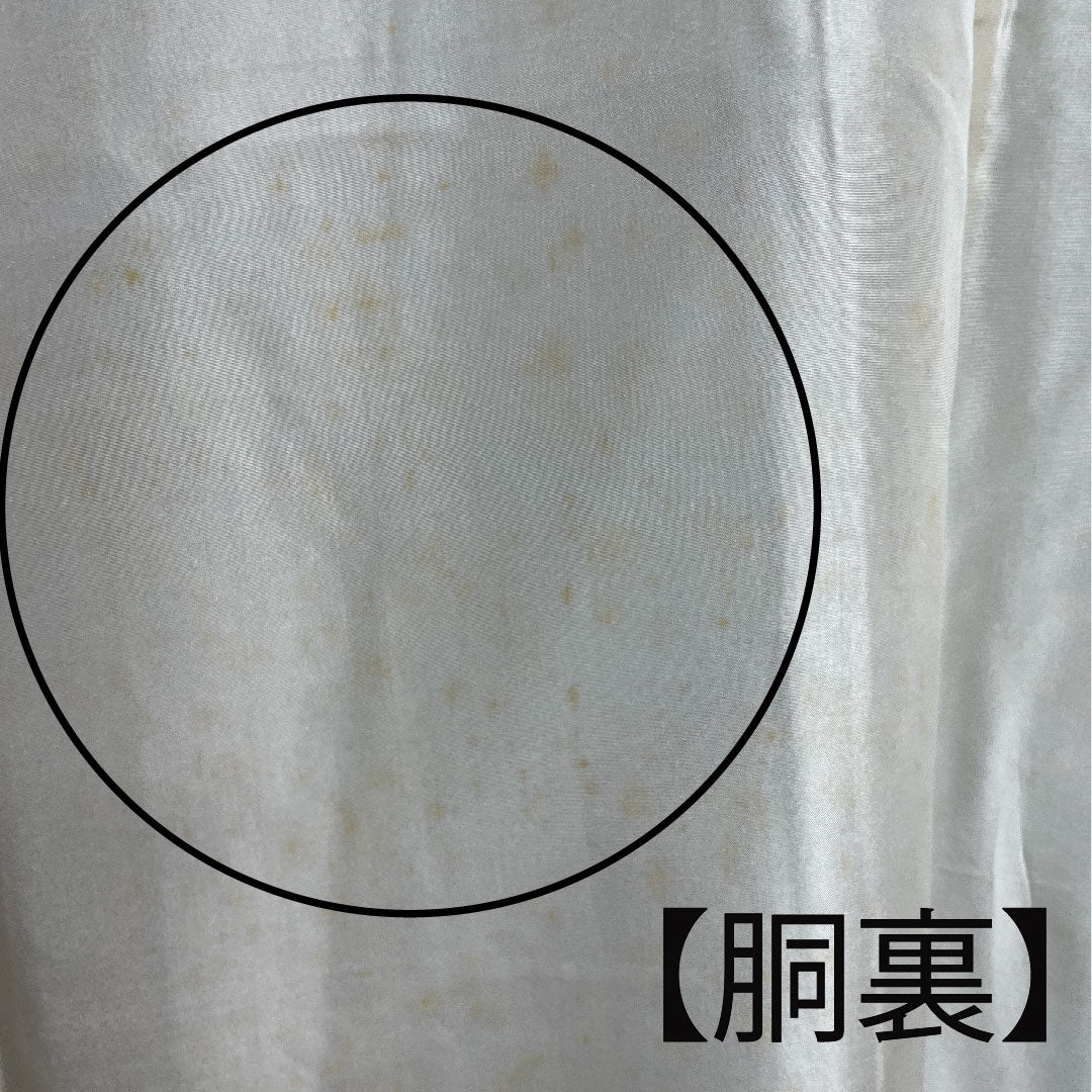 村山大島 身丈155.5cm 裄丈63.5cm 幾何学模様 正絹 Aランク 袷 黒系 1116001963310