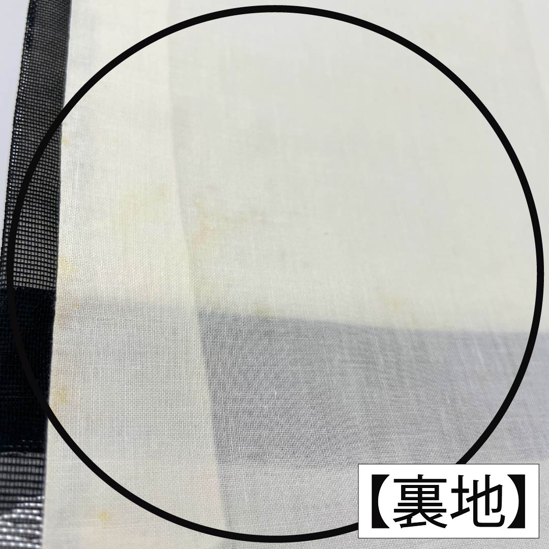 名古屋帯 正絹 Aランク 開き仕立て 黒色（くろいろ） 夏帯 草花模様 帯丈353cm 六通 セミフォーマル 黒系 1124012933310