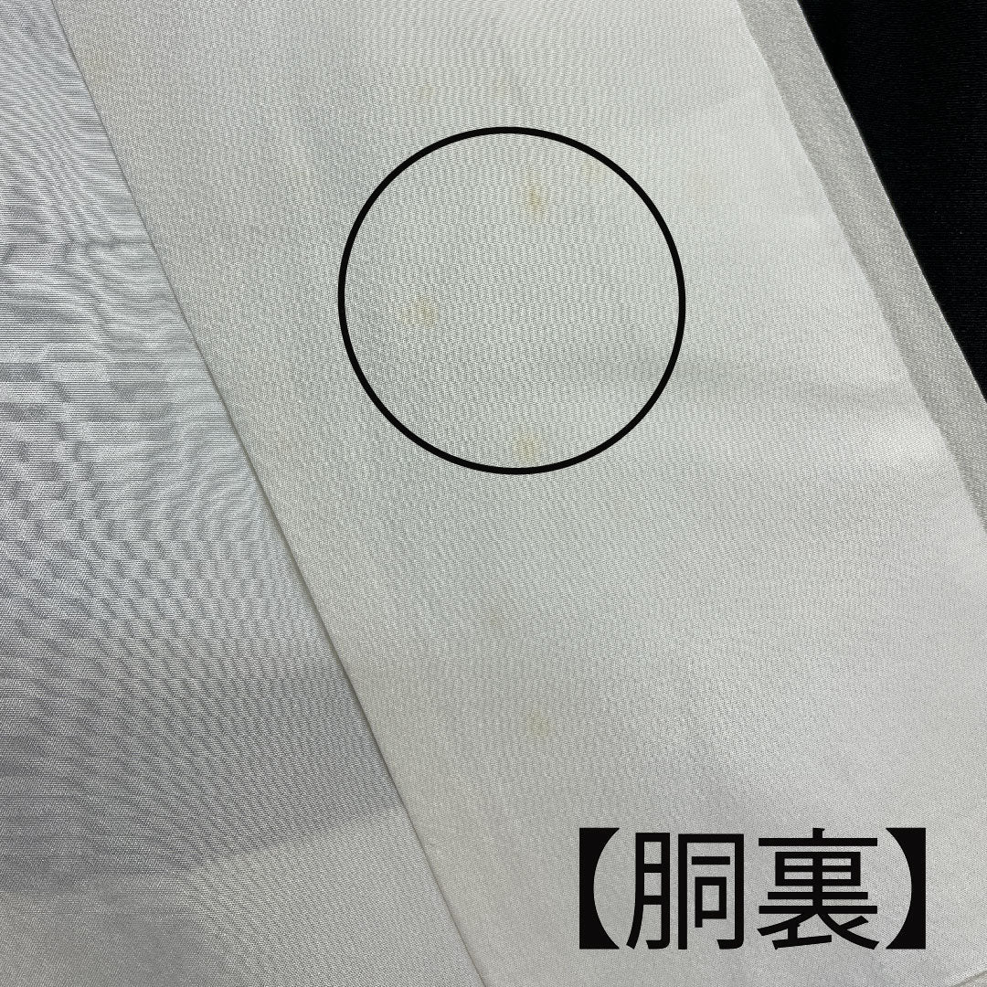 Black Tomesode, Length 155.5cm, Sleeve Length 61.5cm, Awase, Kyo-Yuzen, Crane, Katabami, Pure Silk, B Rank, Five Crests, Black, 1111000344310