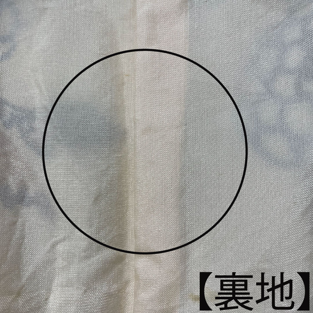 Komon, pure silk, length 160.5cm, sleeve length 63cm, lined, milky white, Kyoto Bingata, auspicious motif, A rank, cream color, 1115004063415