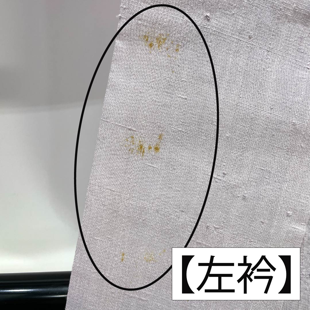 訪問着 正絹 Bランク 単衣 身丈165.5cm 裄丈64.5cm 白藤色（しらふじいろ） 紬地 絞り 作家物 辻ヶ花 紫系 1112007554520