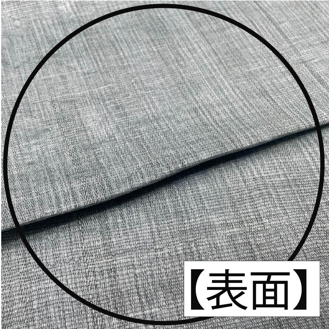 袋帯 正絹 湊鼠色（みなとねずいろ） 夏帯 抽象模様 帯丈440cm Bランク ポイント柄 セミフォーマル 水色系 1123013274324
