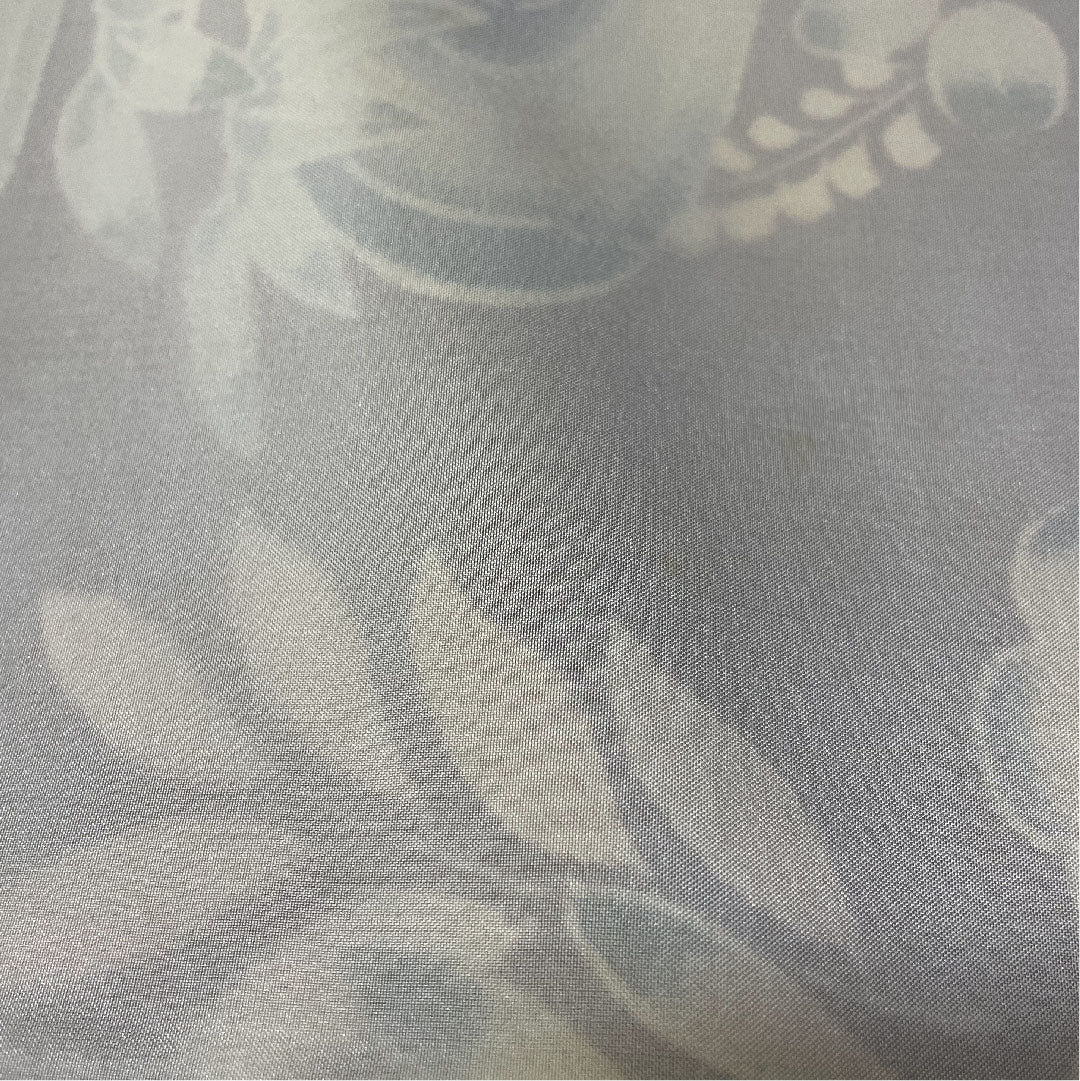 Long-sleeved kimono, length 167cm, sleeve length 66cm, lined, Kyoto Bingata, Chayatsuji pattern, pure silk, A rank, red, 1113000103512