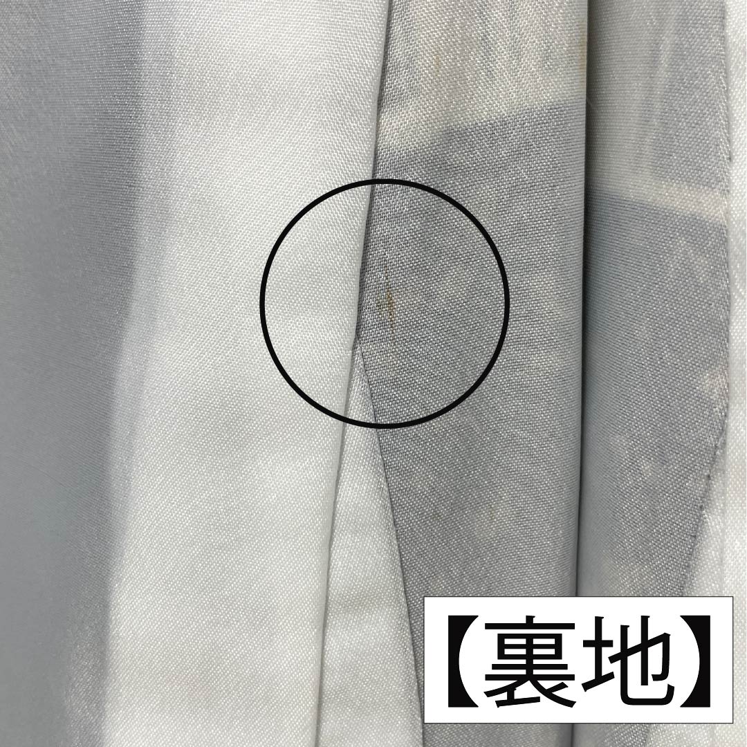 Komon (small pattern) Polyester Kimono, Rank B, Length 165.5cm, Sleeve Length 65.5cm, Lined, Dot Pattern, Checkered Pattern, Washable, Black, 1115006754510