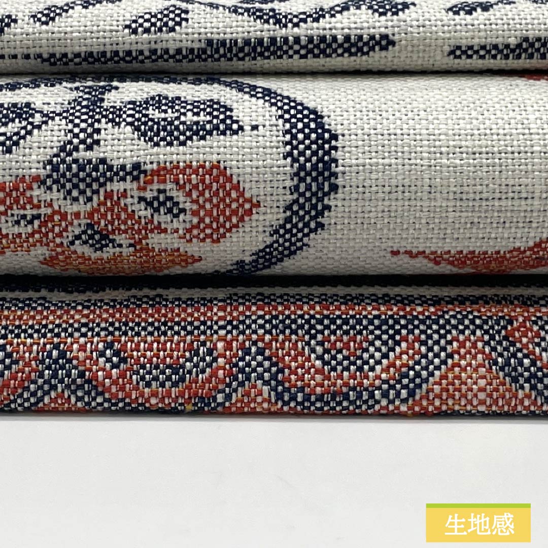 Nagoya Obi, Pure Silk, S-Rank, Okabun Orimono, Nishijin-ori, Abstract Pattern, Certificate Number 172, Length 352cm, Six-Ply, Casual, White, Item Number 1124010182311, Nagoya Style