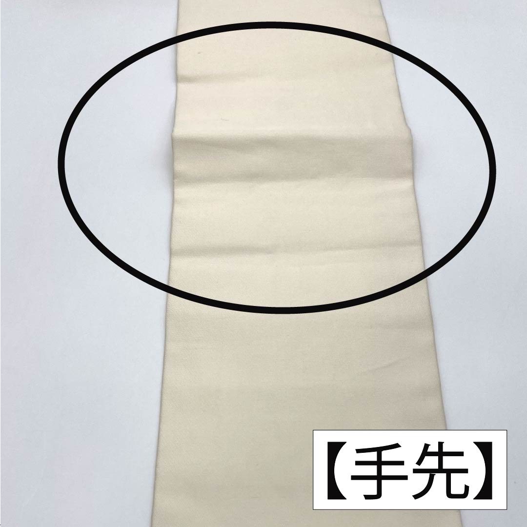Nagoya Obi, Pure Silk, Grade A, Nishijin-ori, Chrysanthemum Design, 355cm Long, Silver, Pointed Pattern, Semi-Formal, 1124010343322, Nagoya Style