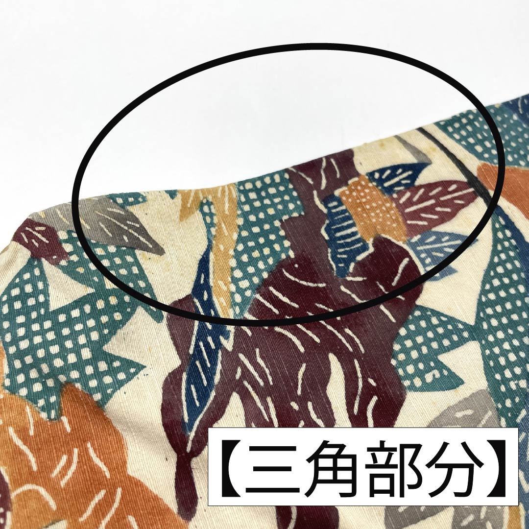 名古屋帯 正絹 Bランク 乳白色（にゅうはくしょく） 京紅型 染め帯 草花模様 帯丈349cm 六通 カジュアル クリーム系 1124009934315 名古屋仕立て