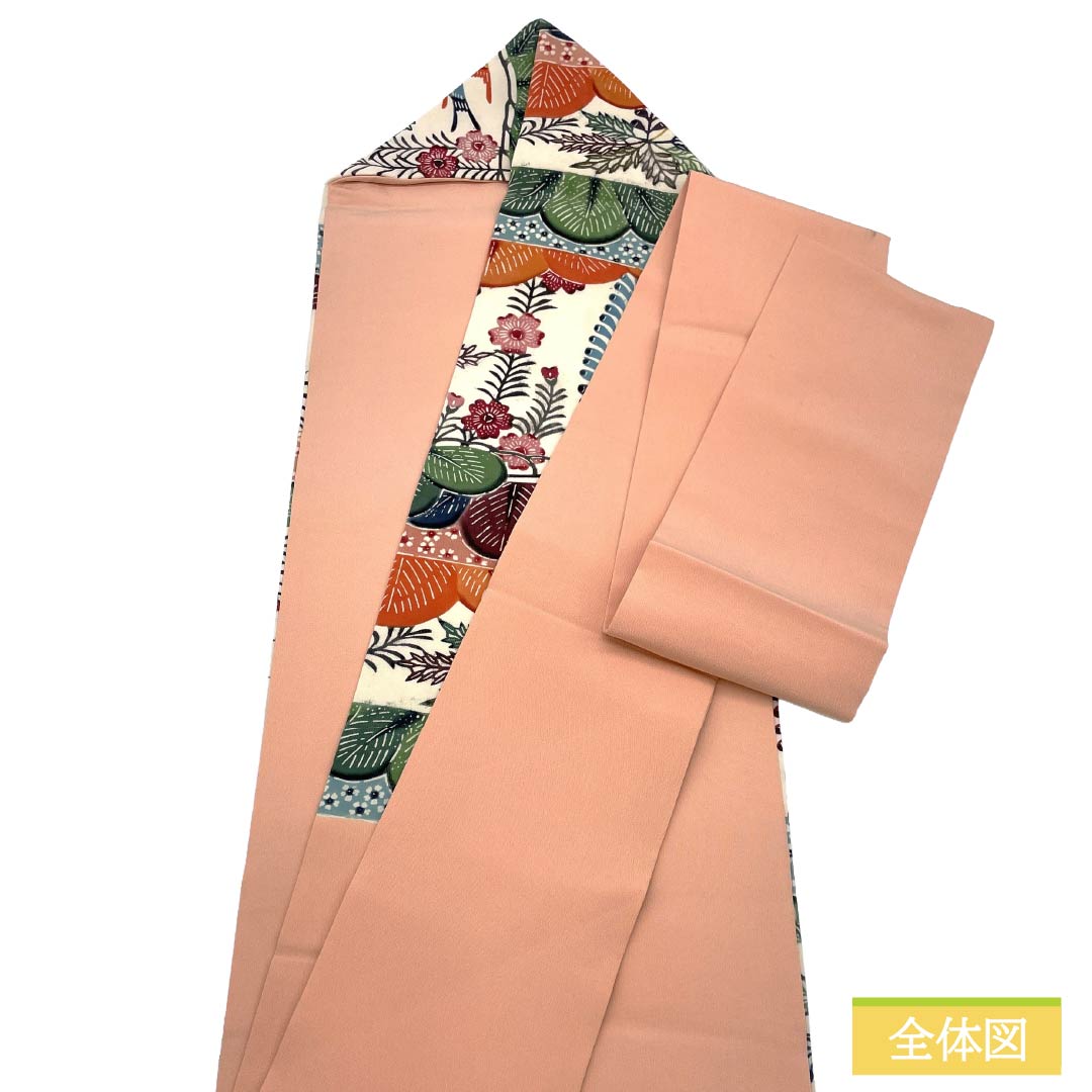 名古屋帯 正絹 Aランク 名古屋仕立て 乙女色（おとめいろ） 京紅型 草花模様 鳥 帯丈354cm 六通 カジュアル ピンク系 1124012453313