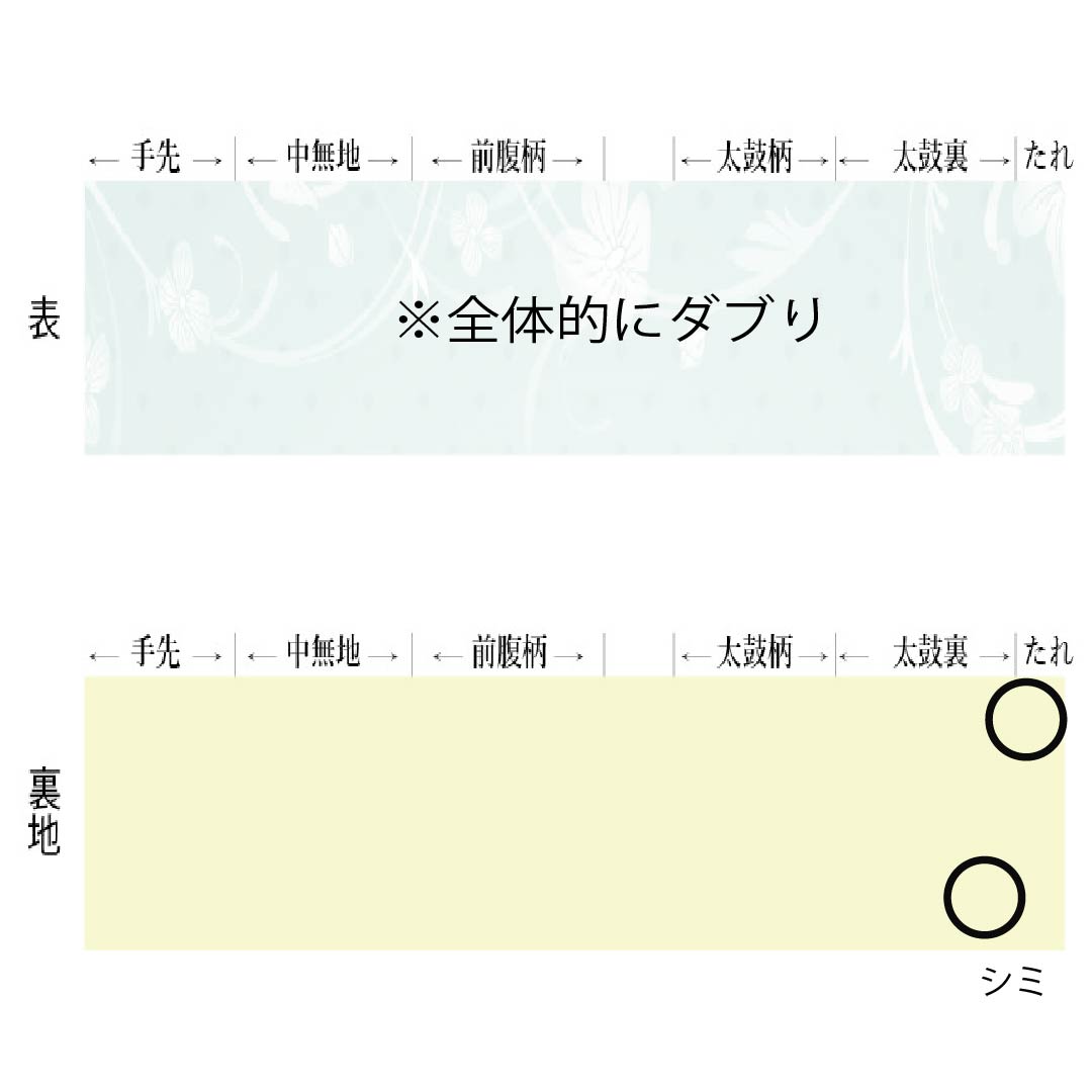 名古屋帯 正絹 Aランク 名古屋仕立て 銀色（ぎんいろ） 古典柄 波 寒色系 帯丈357cm 六通 セミフォーマル 銀系 1124012373322