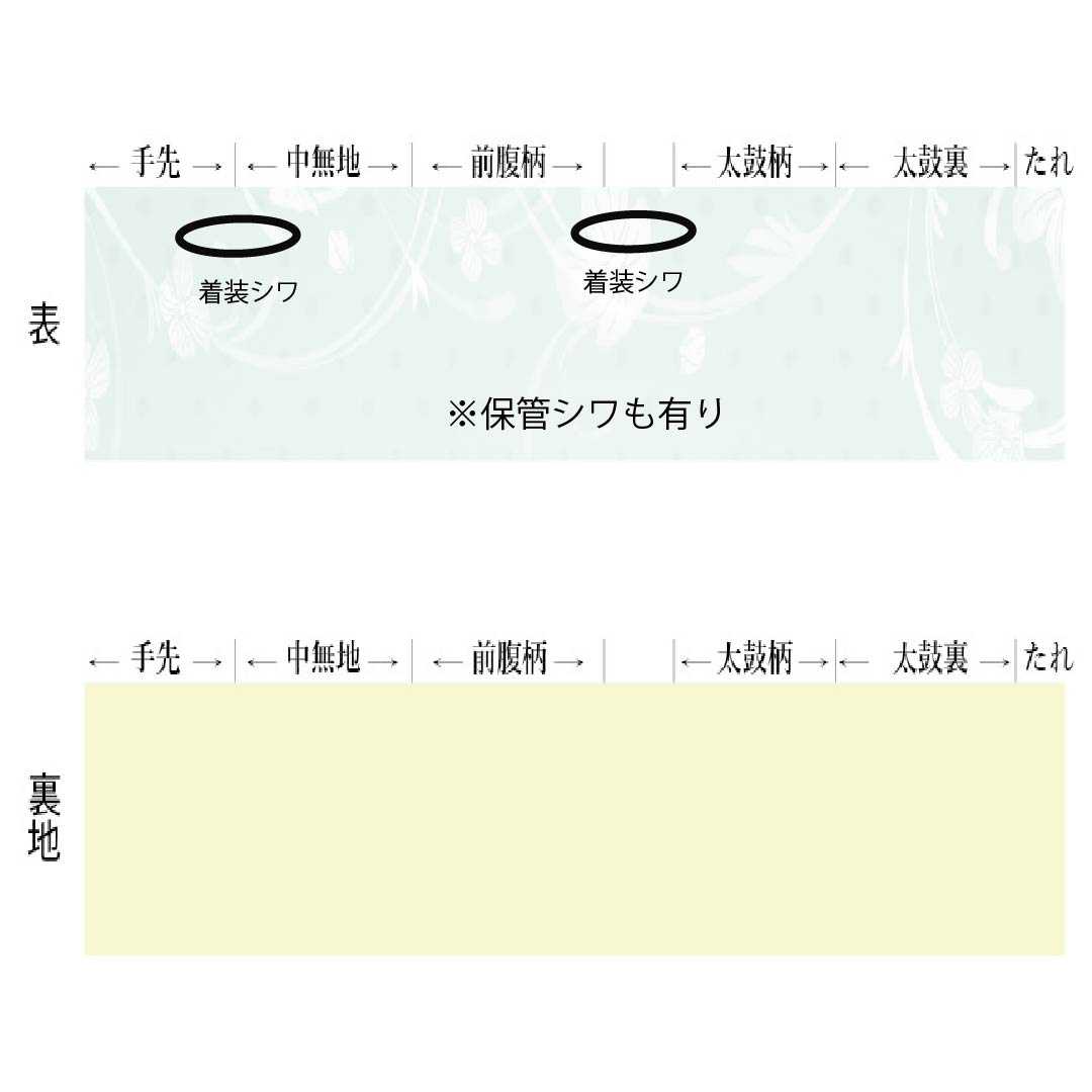 名古屋帯 正絹 Aランク 名古屋仕立て ぼかし 夏帯 帯丈351cm 六通 カジュアル グラデーション系 1124013163399